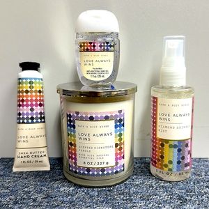 Bath and Body works Love always wins